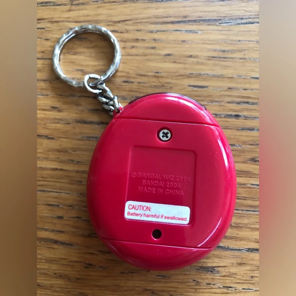 Tamagotchi Connection 2004 Red Jelly bean